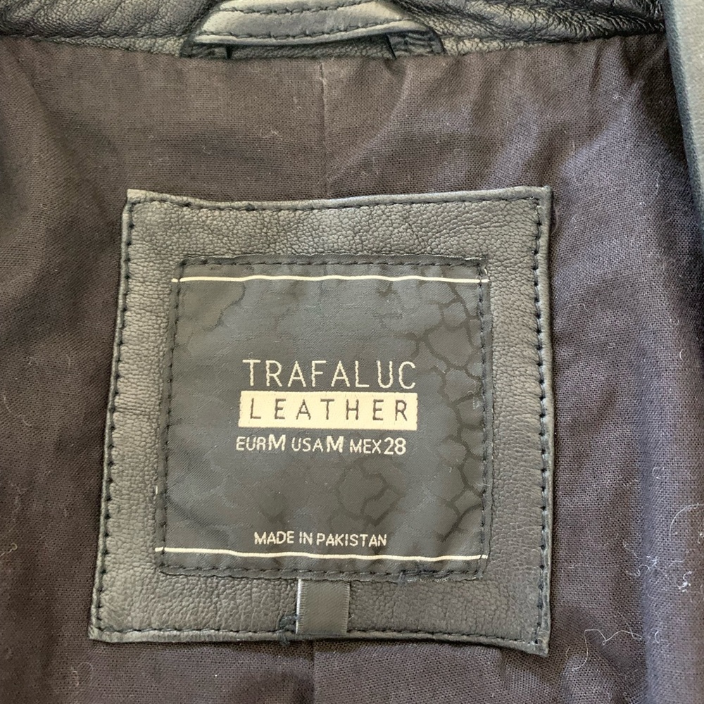 Leather biker jacket - Picture 9 of 10